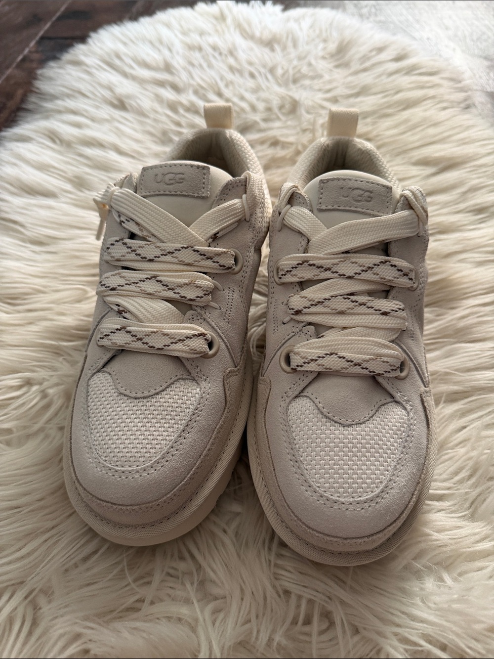 UGG Beige Lo Lowmel Shoes